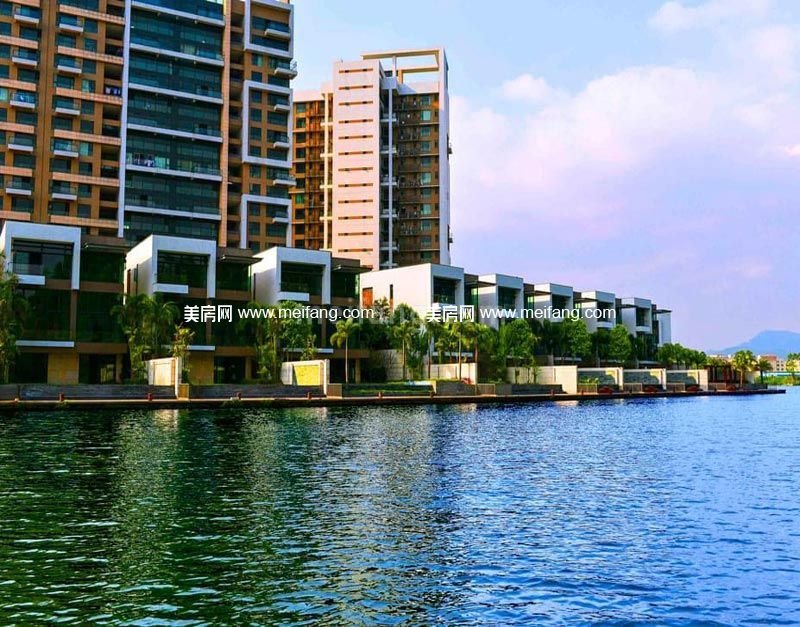 银湖山庄小区实景图