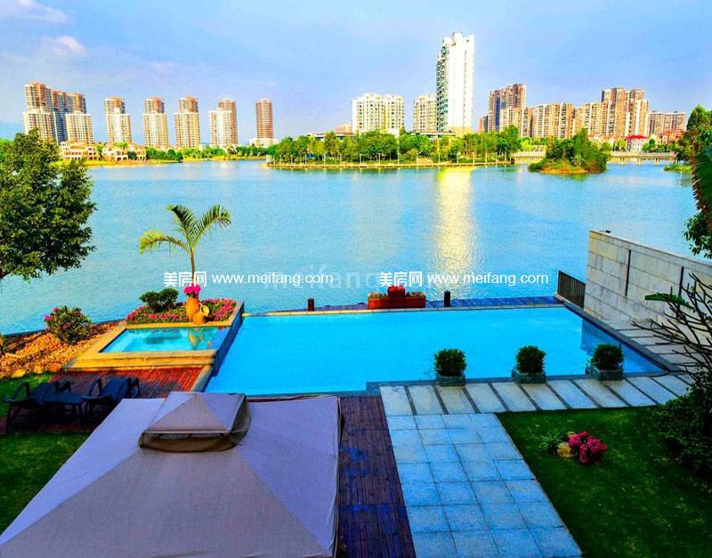 银湖山庄小区实景图