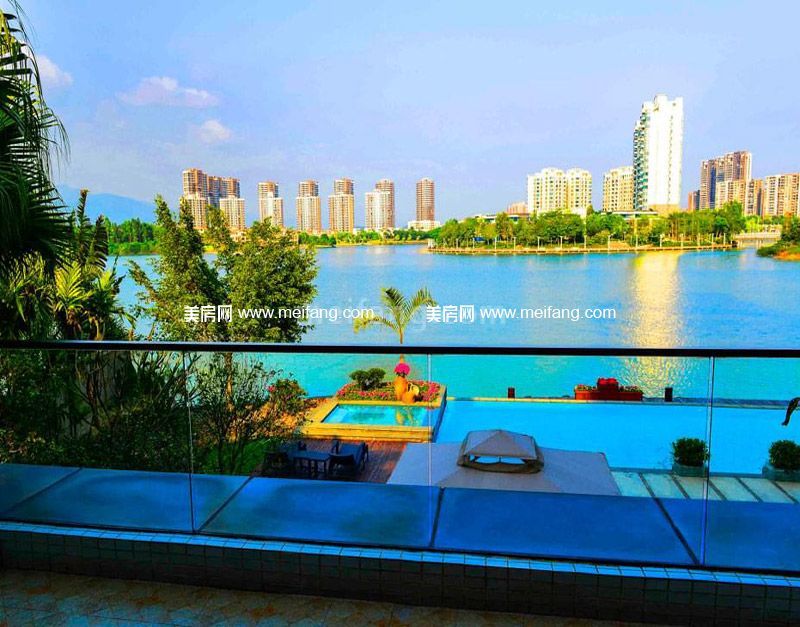 银湖山庄小区实景图