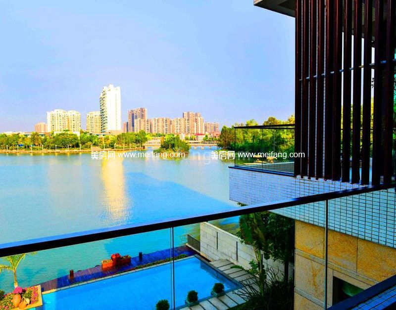 银湖山庄小区实景图