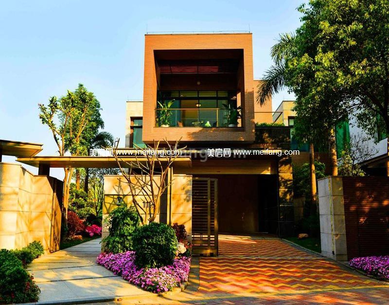 银湖山庄别墅实景图