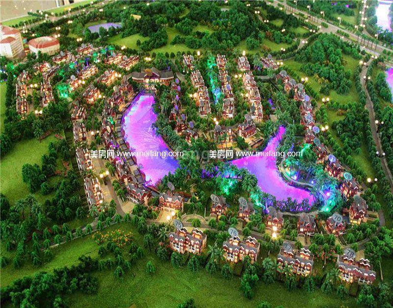 碧桂园翡翠山沙盘实景图