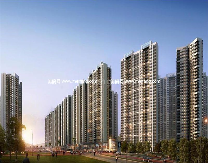 碧桂园翡翠山楼栋效果图