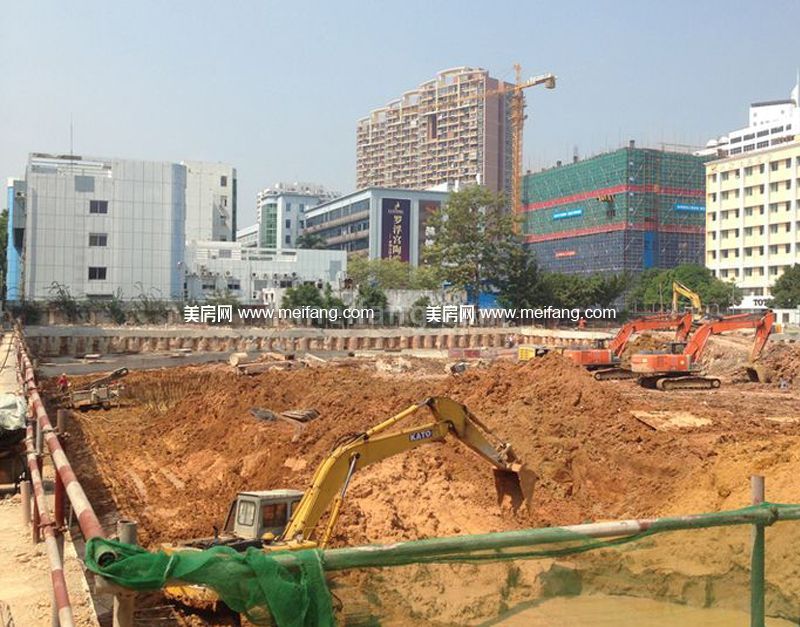 清凤创投大厦工程进度实景图