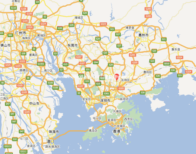 中惠岭秀位置图