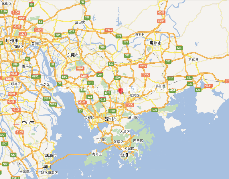 汉邦&middot;雍景居位置图