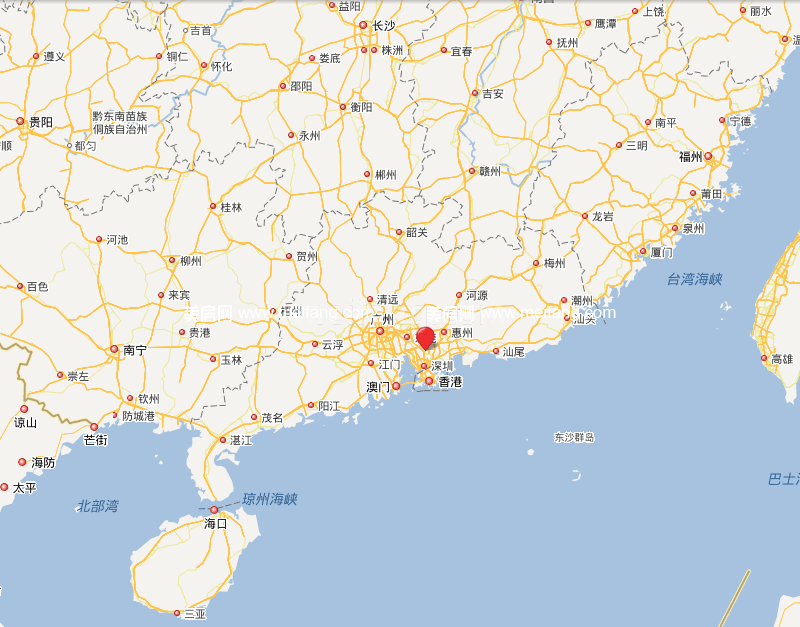 银湖山庄位置图