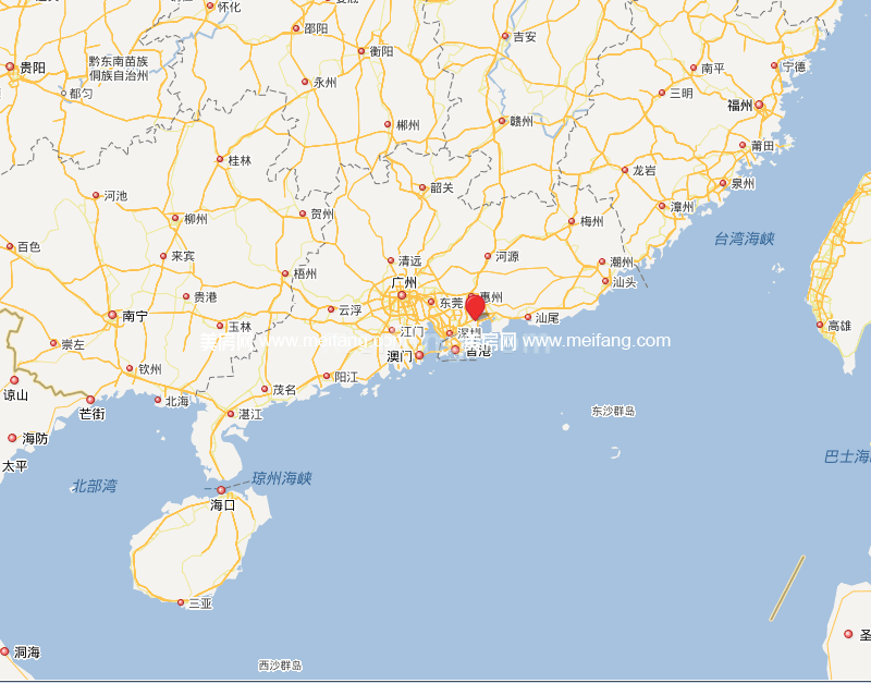 碧桂园翡翠山交通位置图
