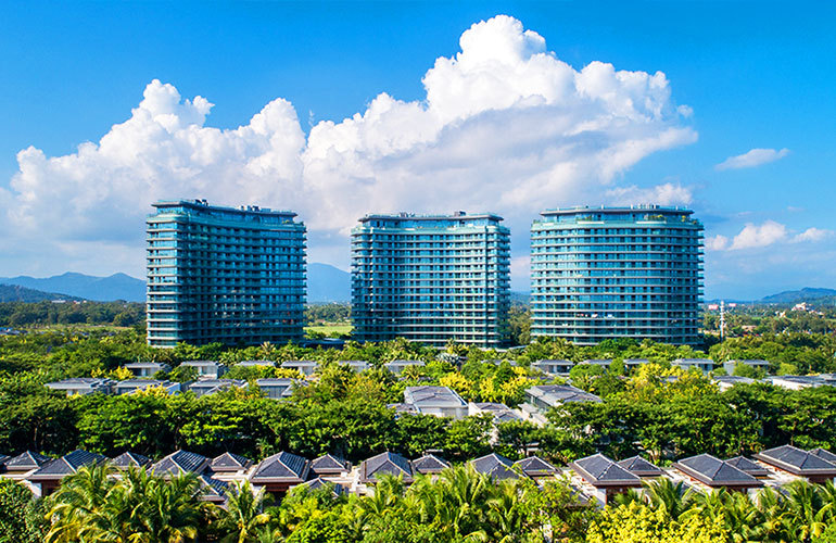 陵水葛洲坝海棠福湾一线海景公寓在售,均价55000元/㎡