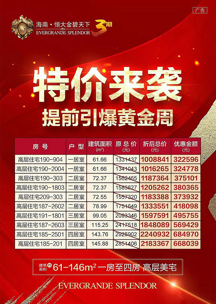 恒大金碧天下 恒大金碧天下