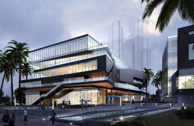 珠海格力海岸在售建筑面积77130㎡蝶式高层均价33000元㎡