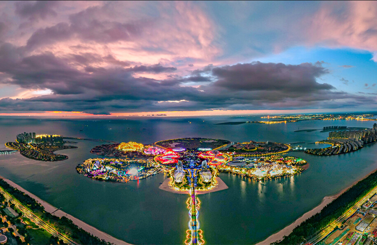 海花岛实景图 海花岛实景图