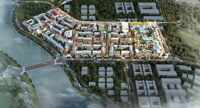 自由小镇鸟瞰图 自由小镇鸟瞰图