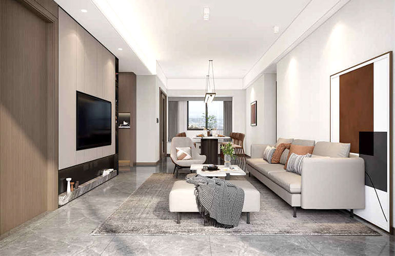 招商华发卓越湖心明悦样板间 招商华发卓越湖心明悦样板间