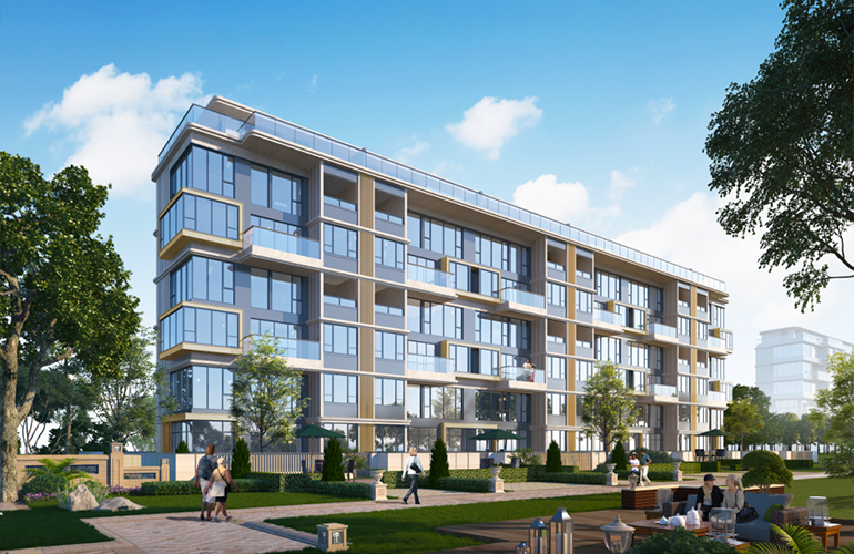 万科南光海上城市效果图 万科南光海上城市效果图