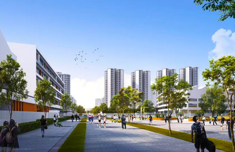 万科南光海上城市效果图 万科南光海上城市效果图