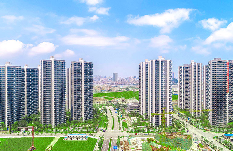 华发琴澳新城四季半岛实景图 华发琴澳新城四季半岛实景图