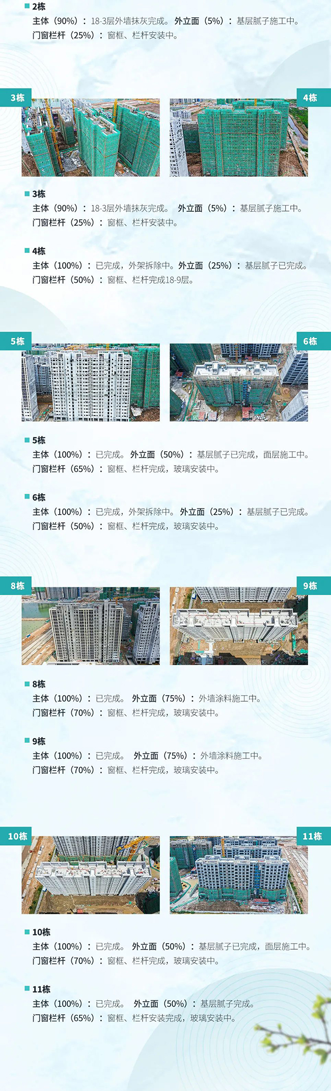 湖心明悦工程进度 湖心明悦工程进度