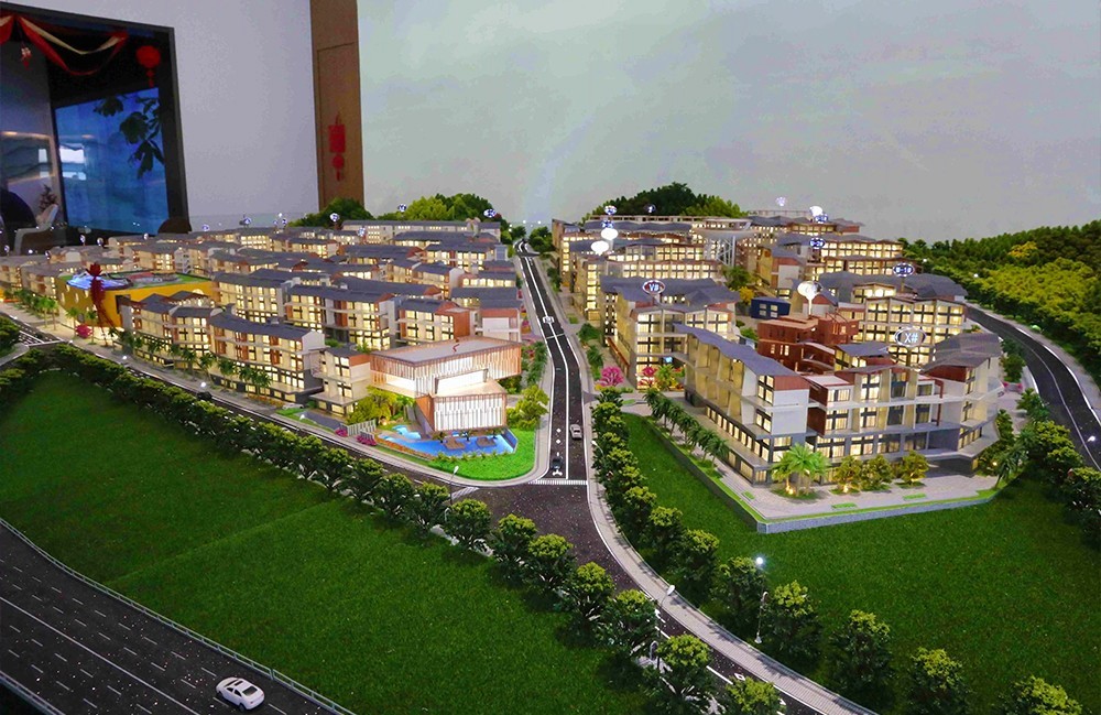 爱上山III自由小镇沙盘图 爱上山III自由小镇沙盘图