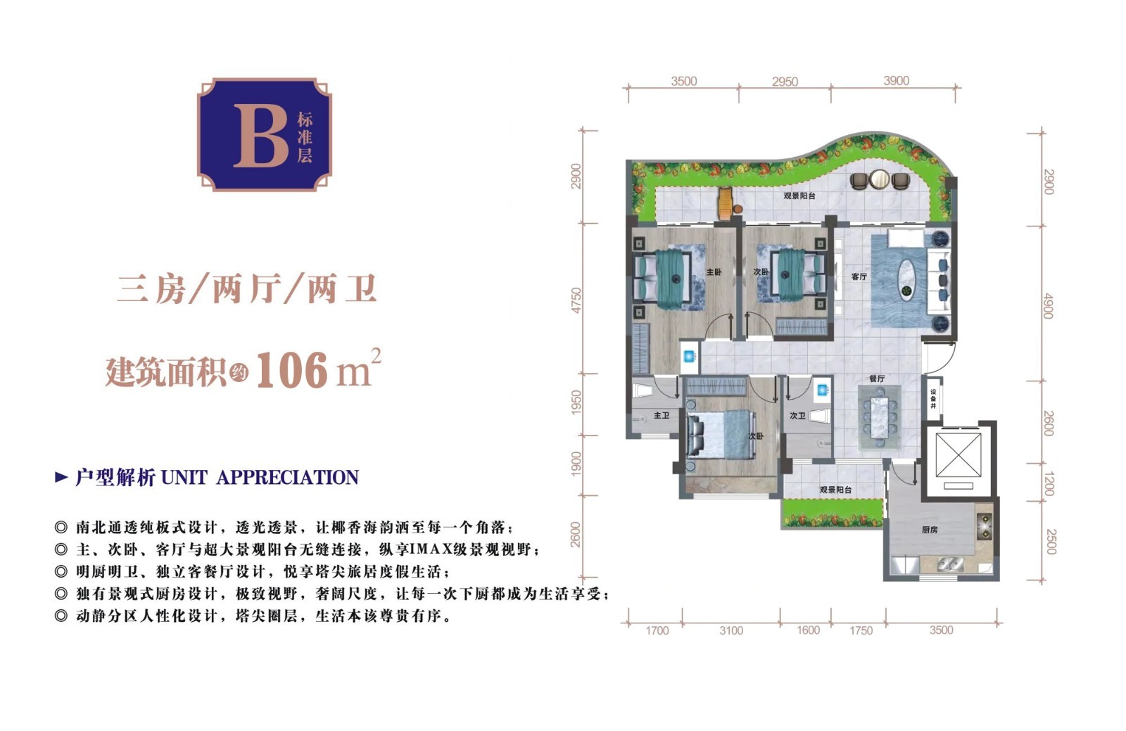 参考户型 :B户型 参考户型 :B户型