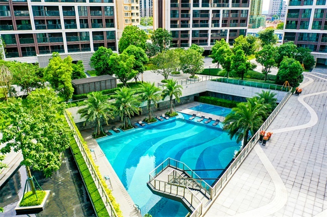 雅居乐国际花园实景图 雅居乐国际花园实景图