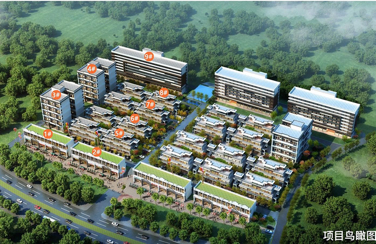 伴山云海鸟瞰图 伴山云海鸟瞰图