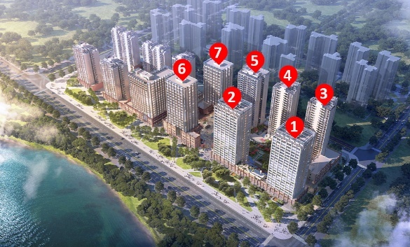 晨晖添玺楼栋分布图 晨晖添玺楼栋分布图
