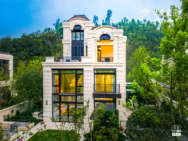 华发山庄别墅实景图 华发山庄别墅实景图