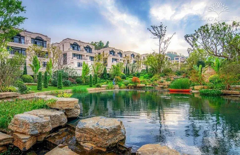 华发山庄别墅实景图 华发山庄别墅实景图