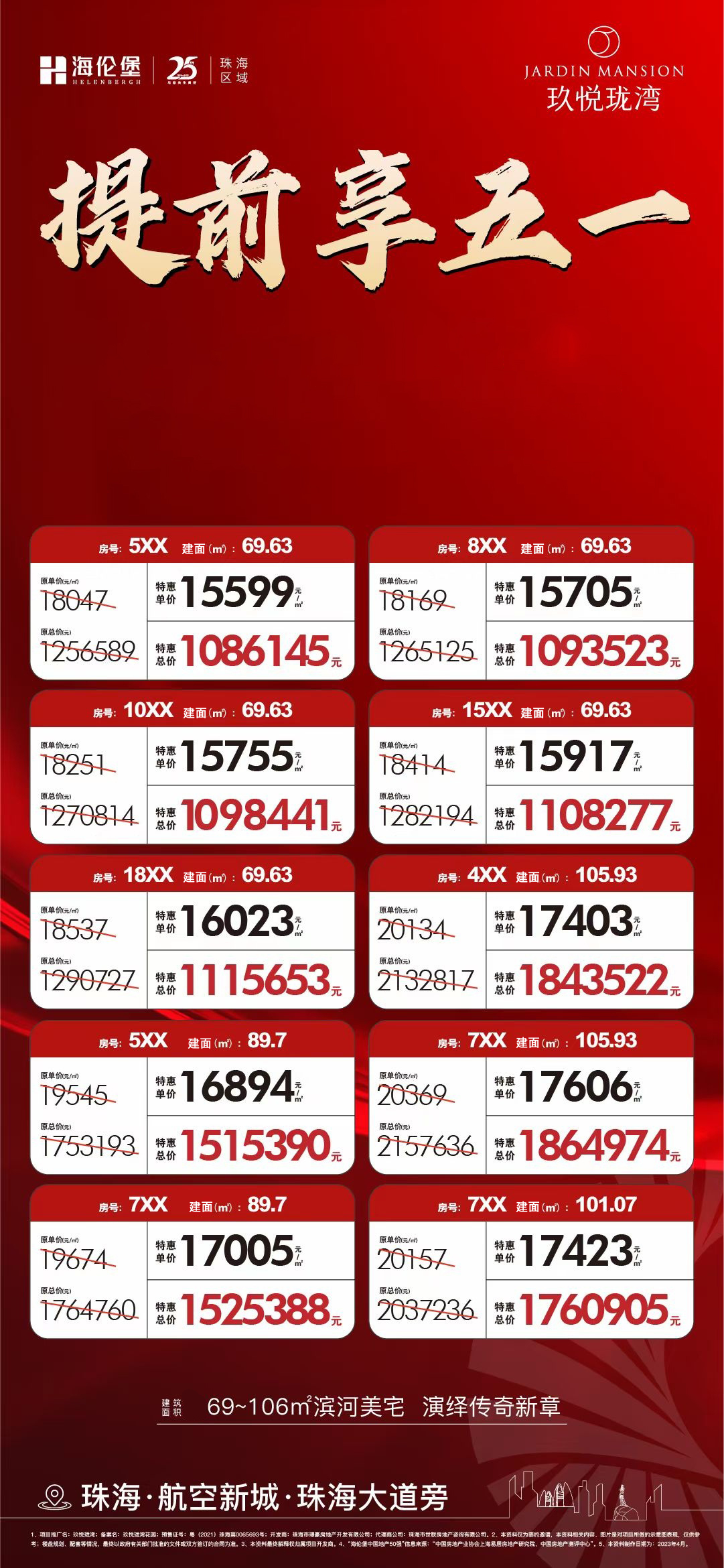 海伦堡玖悦珑湾特惠房源信息 海伦堡玖悦珑湾特惠房源信息