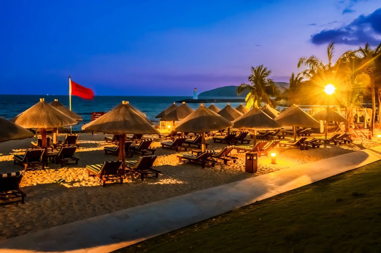 暮色中的海湾 暮色中的海湾