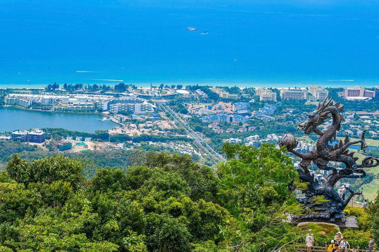 俯瞰亚龙湾 俯瞰亚龙湾