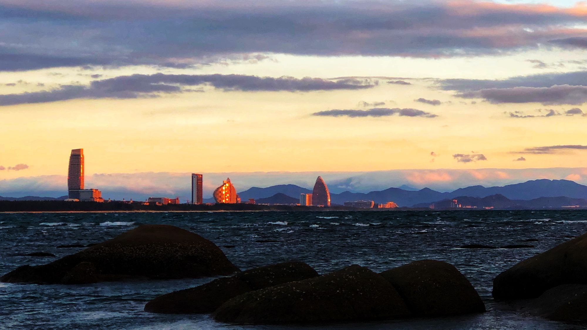 晨曦中的海棠湾 晨曦中的海棠湾