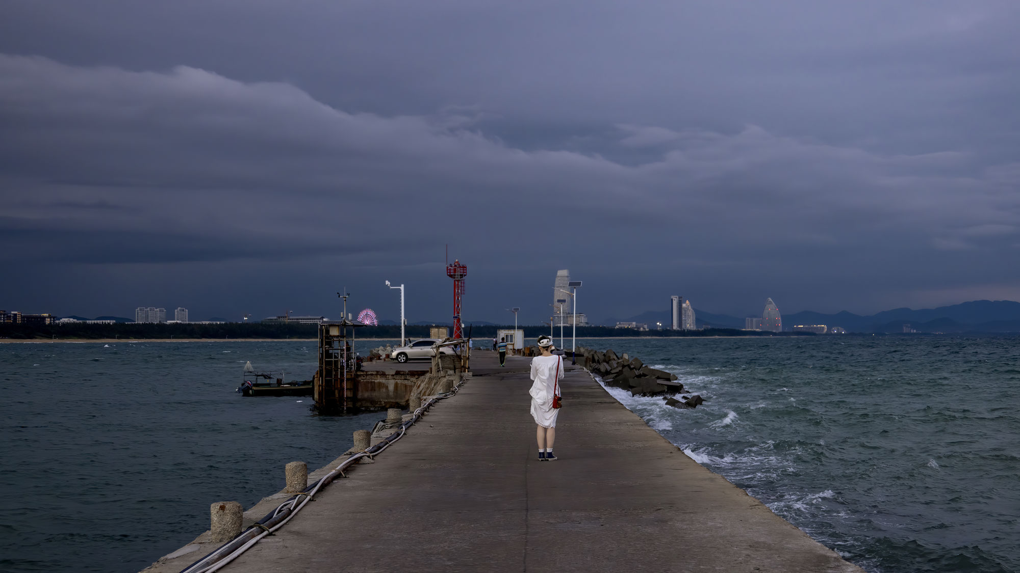 夜幕降临 夜幕降临