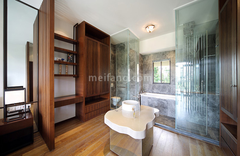 金泰南燕湾样板间:卫浴室