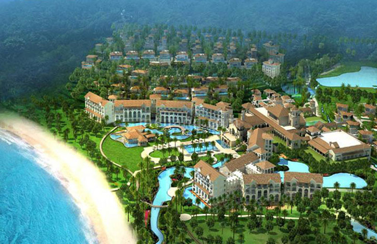 金泰南燕湾鸟瞰效果图