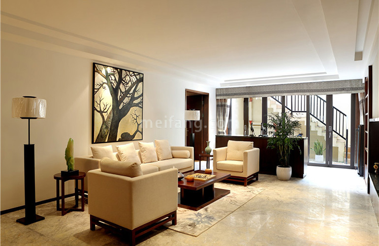 金泰南燕湾样板间:客厅