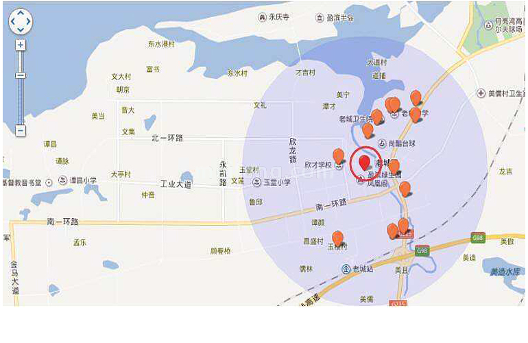 福新永升广场区位图3 福新永升广场区位图3