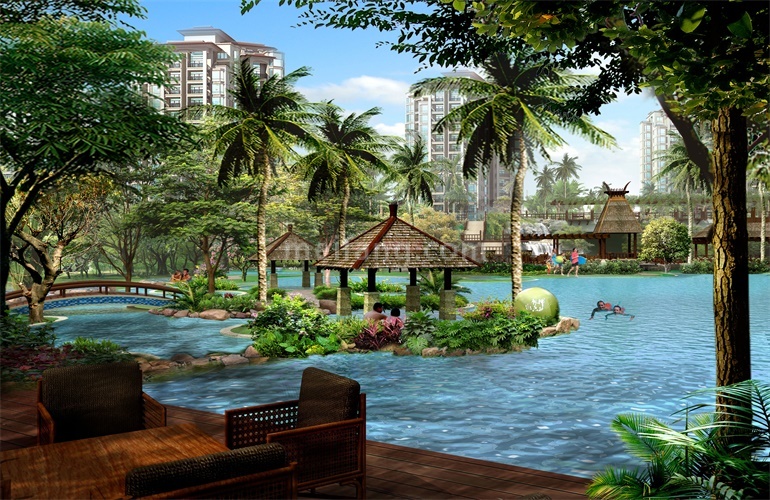 盈滨海岸效果图