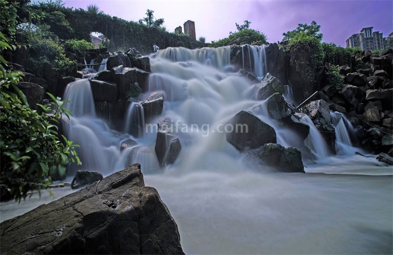 福隆丽水湾广德桥瀑布