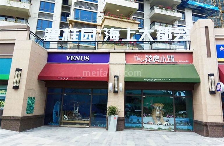 碧桂园海上大都会实景图