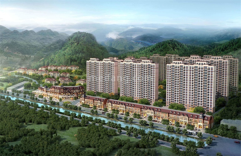 碧桂园海棠盛世效果图