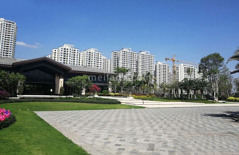 保利崖州湾实景图