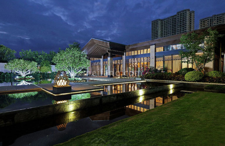 保利崖州湾实景图