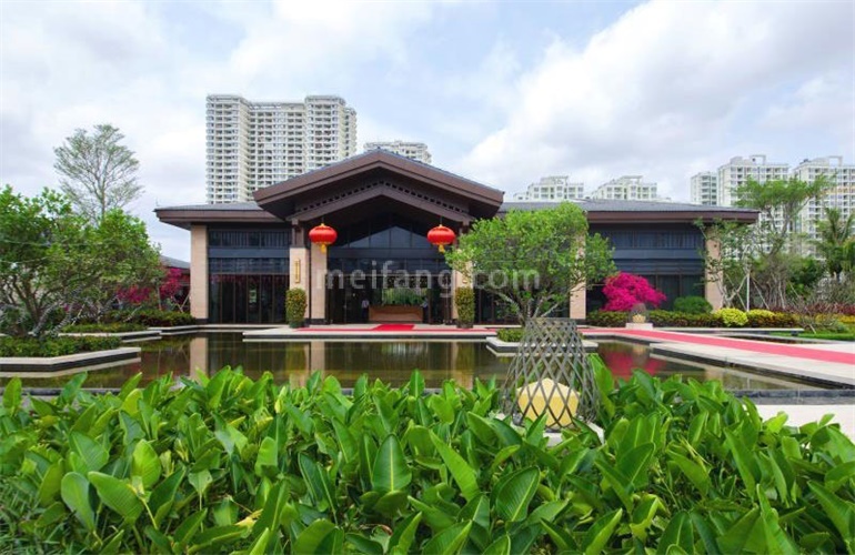 保利崖州湾实景图