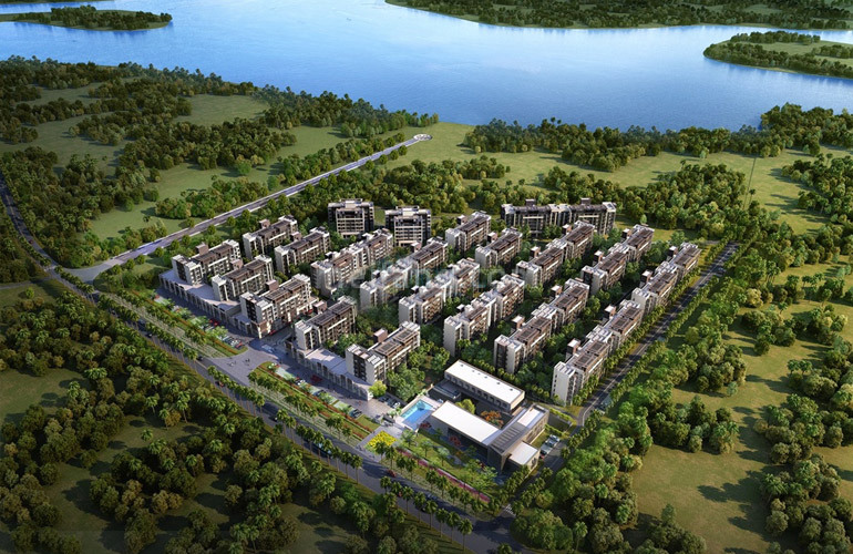 融创无忌海鸟瞰图