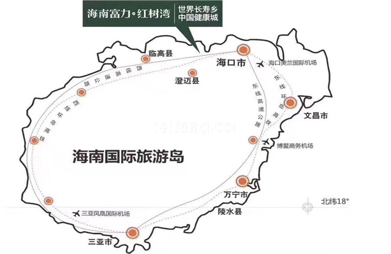 富力红树湾区位图