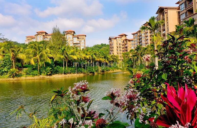 石梅山庄实景图