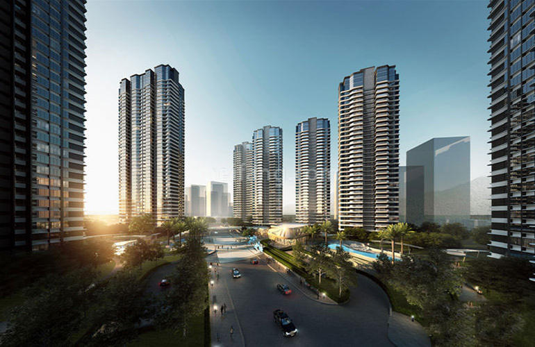 华发广场Ⅱ期天啟效果图