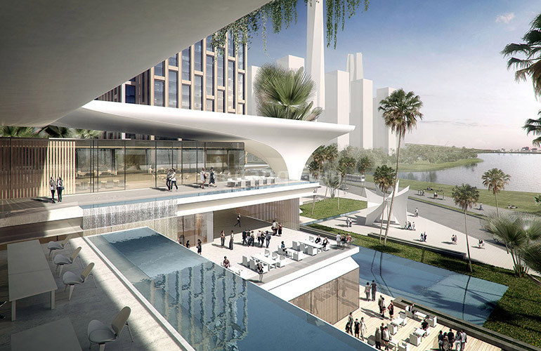 华发广场Ⅱ期天啟效果图